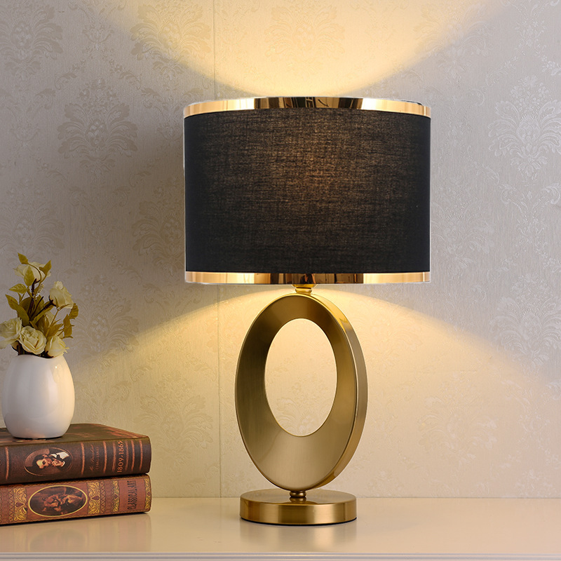 Lighting Decor Bedroom - 북유럽풍 고급스러운 소형 탁상 램프 침실