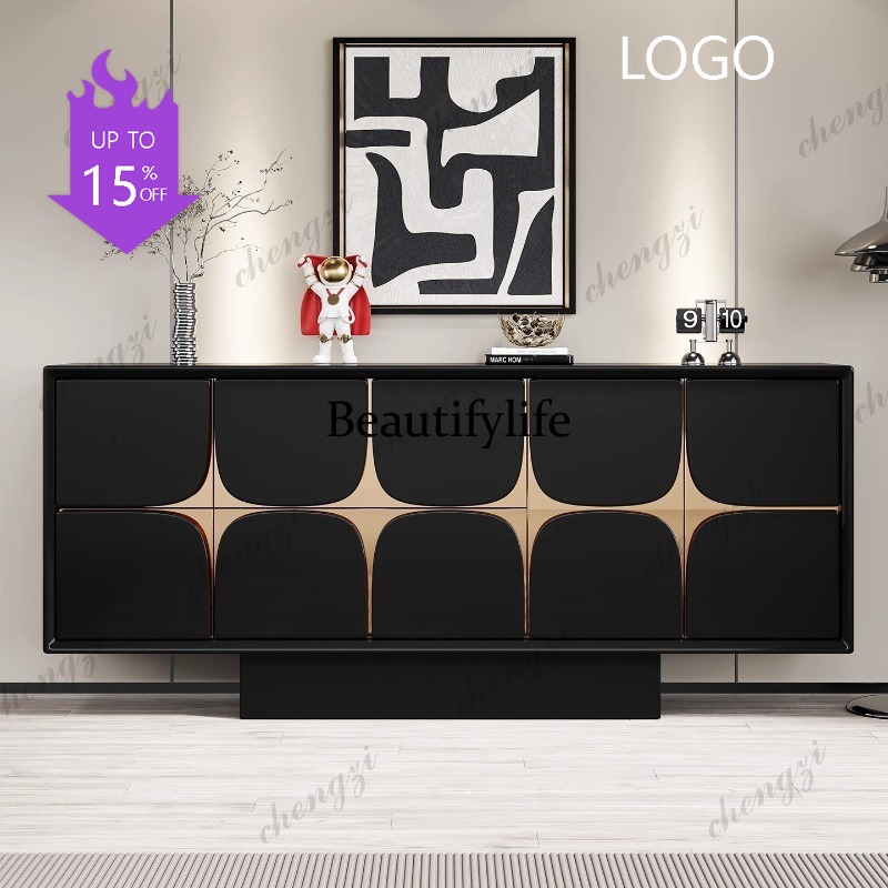Lighting Decor Bedroom - D1089 이탈리아풍 라이트 럭셔리 도어 캐비닛