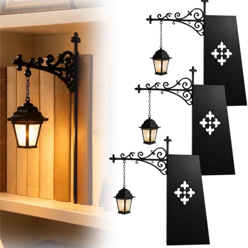 Decor Lighting Lamps - 도서관 랜턴 장식용 책장 조명 레트로