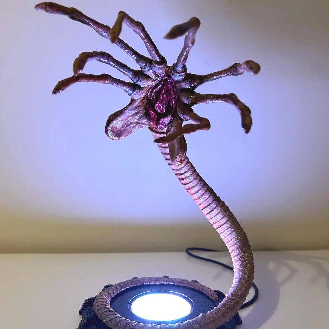 Lighting Decoration Ideas - 외계인 페이스허거 램프 야간 조명, LED
