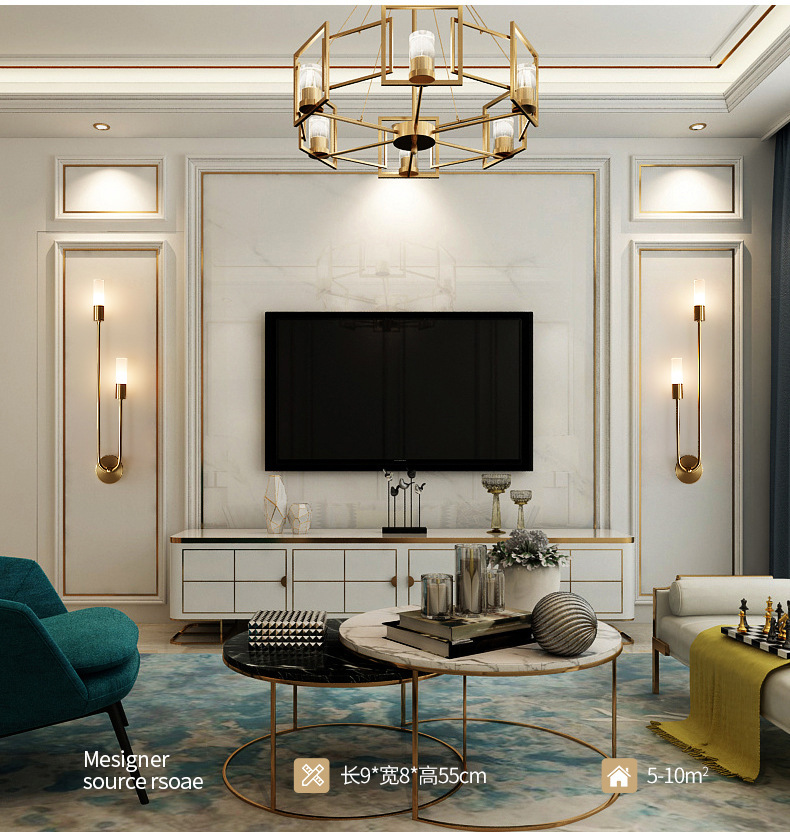레트로 배경 거실 통로 침실 램프 침대 옆 북유럽풍 창 - Decor Lighting Lamps 리뷰 및 가격
