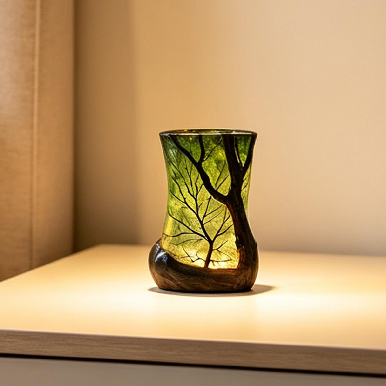 침대 옆 테이블 램프 숲 모양 야간 조명, 가정, 사무 - Decor Lighting Lamps 리뷰 및 가격