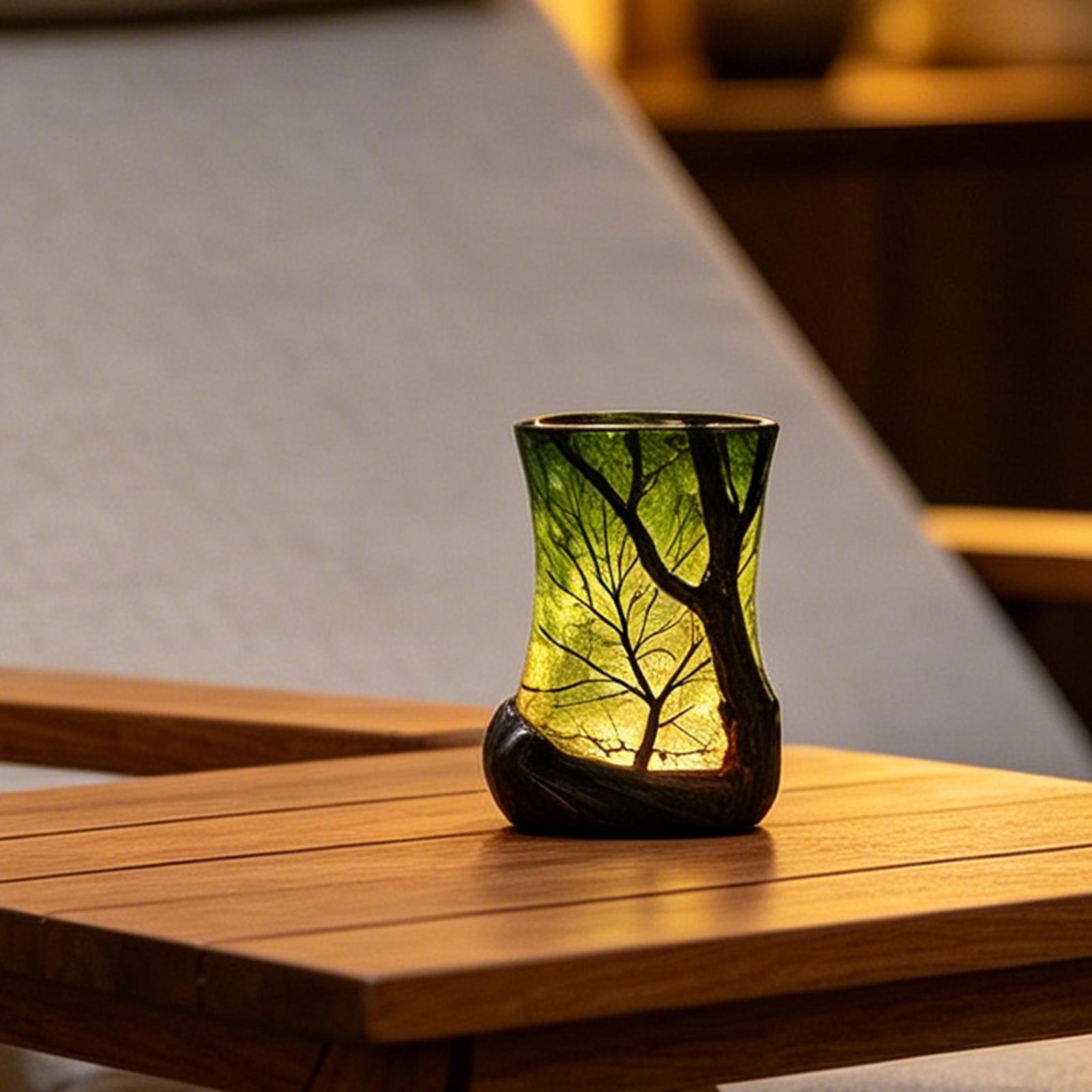 침대 옆 테이블 램프 숲 모양 야간 조명, 가정, 사무 - Decor Lighting Lamps 리뷰 및 가격
