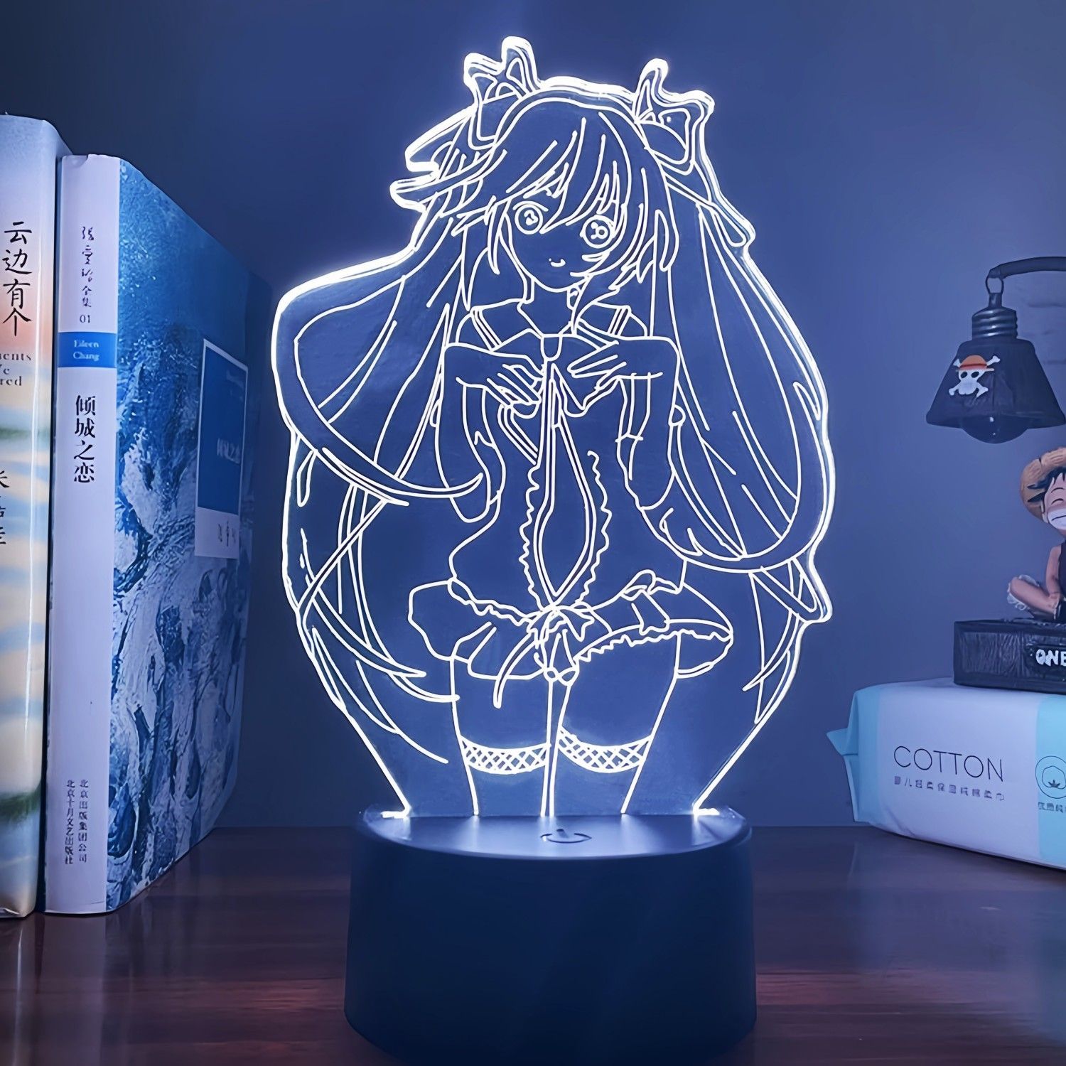 애니메이션 주변기기 하츠네 미쿠 피규어 LED 무드등  - Lighting Decoration Ideas 리뷰 및 가격