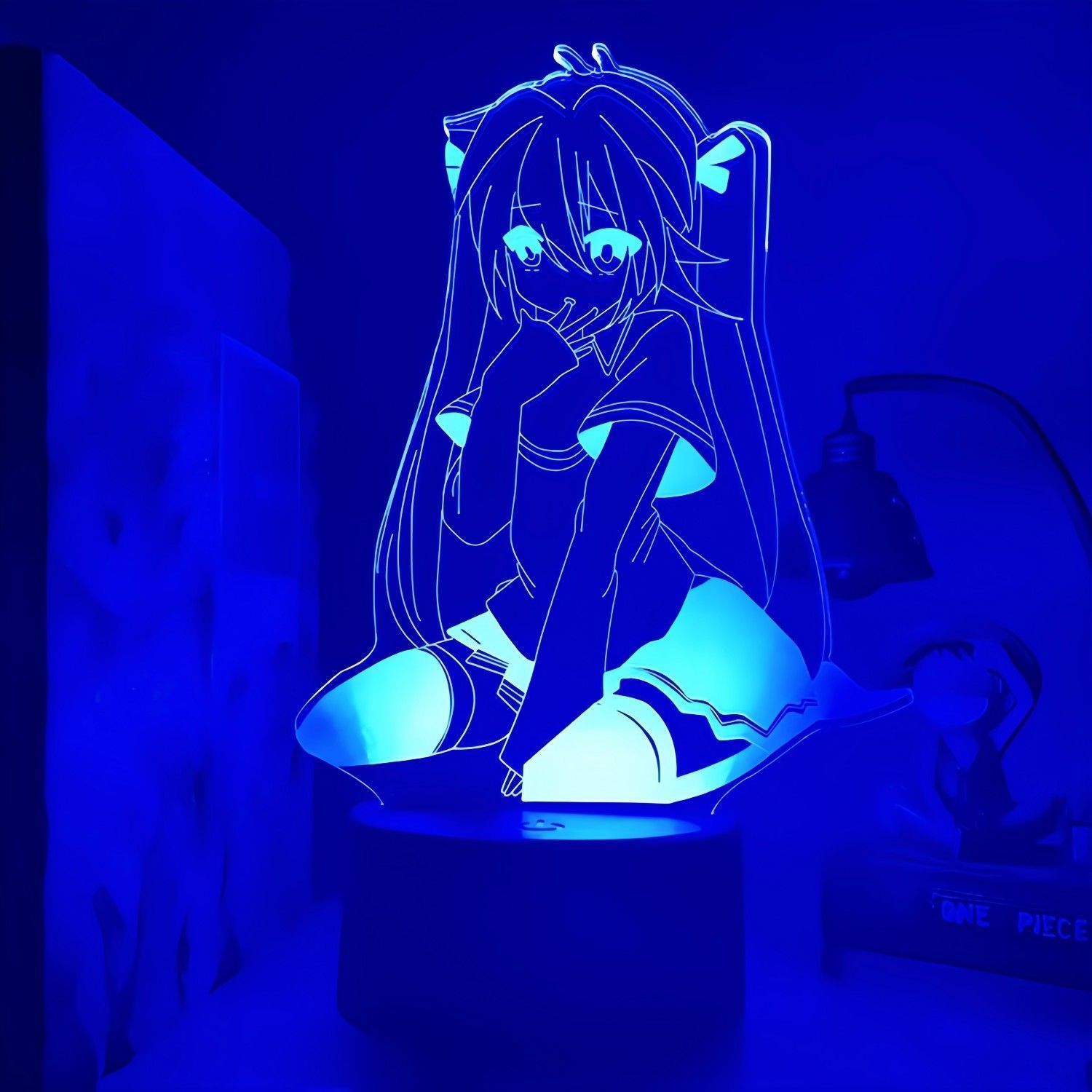애니메이션 주변기기 하츠네 미쿠 피규어 LED 무드등  - Lighting Decoration Ideas 리뷰 및 가격