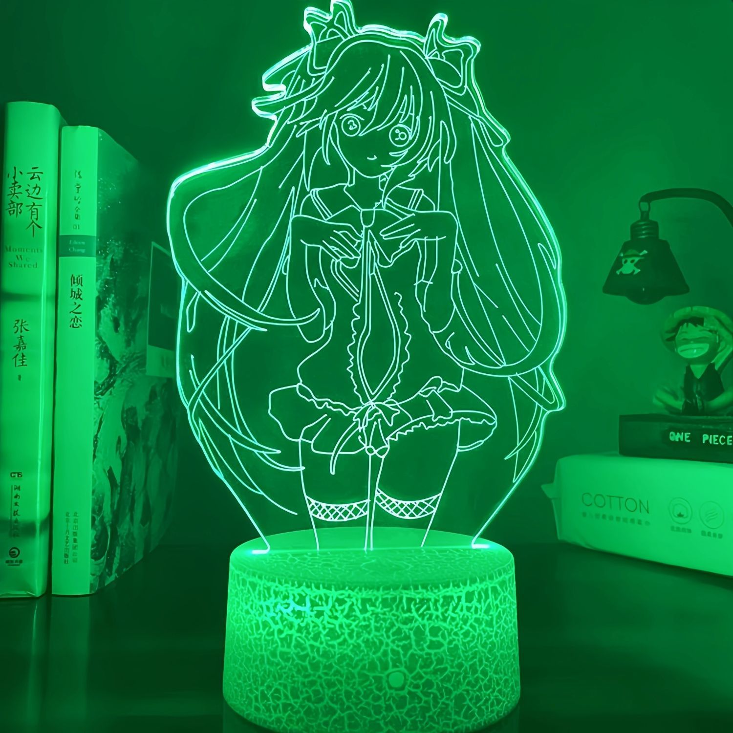 애니메이션 주변기기 하츠네 미쿠 피규어 LED 무드등  - Lighting Decoration Ideas 리뷰 및 가격