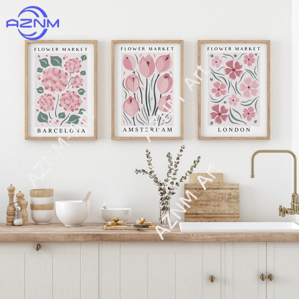 1Pc/3Pcs 핑크, 신선하고 가벼운, 수채화 스타일 - Lighting Decoration Ideas 리뷰 및 가격