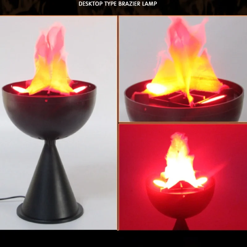 3D 가짜 불꽃 램프 시뮬레이션 화로 장식 전기 불꽃  - Lighting Decoration Ideas 리뷰 및 가격