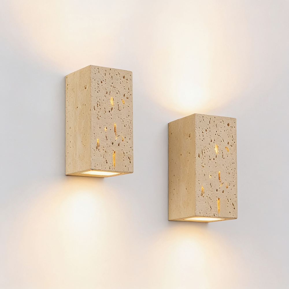 옐로우 케이브 스톤 벽등 야외용 3500K 220V 거 - Decor Lighting Cy 리뷰 및 가격