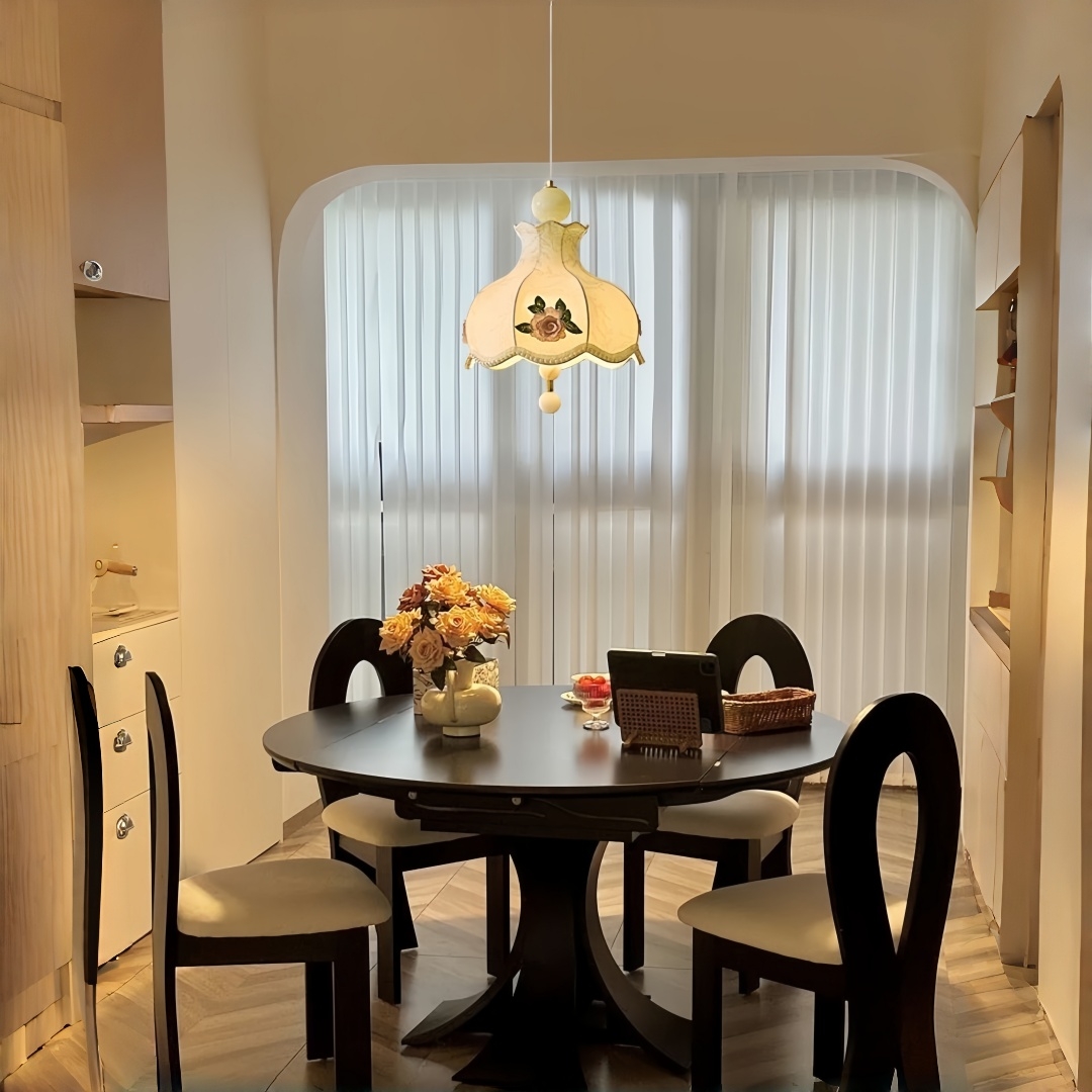우아한 장미 샹들리에, 낭만적인 프랑스 레트로 스타일, - Decor Timeless Lighting 리뷰 및 가격