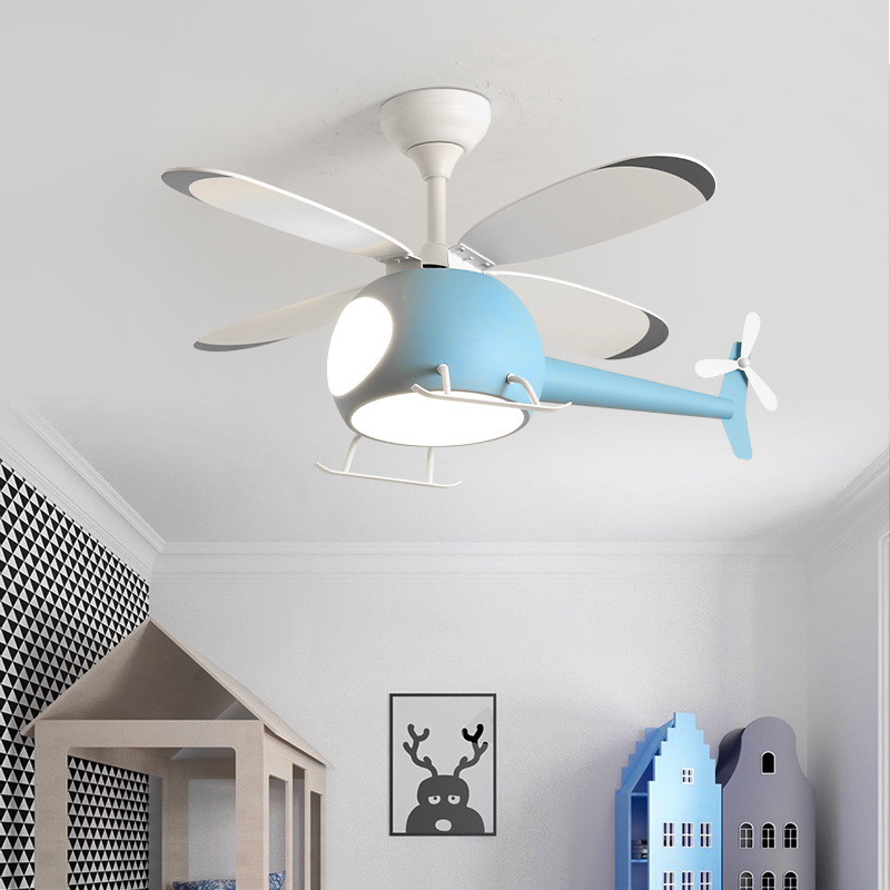 현대 창조적 인 만화 비행기 팬 라이트 간단한 장식 L - Decor Lighting Lamps 리뷰 및 가격