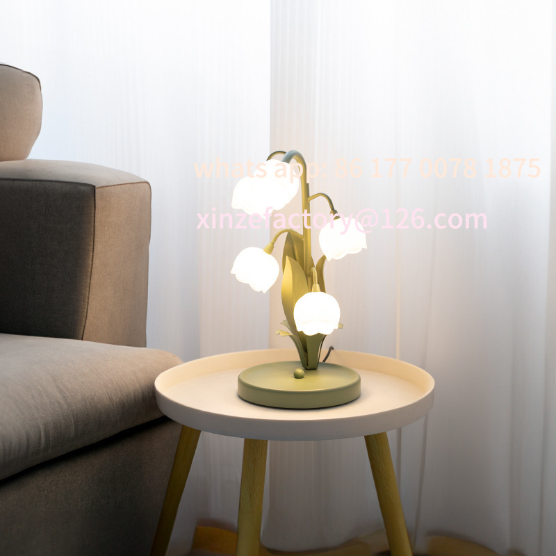 맞춤형 LED 꽃 테이블 램프 장식용 책상 조명 창의적 - Decor Lighting Cy 리뷰 및 가격