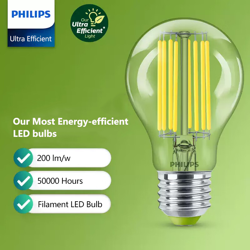 필립스 초고효율 LED 필라멘트 전구 투명 A60 E2 - Philips Bulb Led Classic 리뷰 및 가격